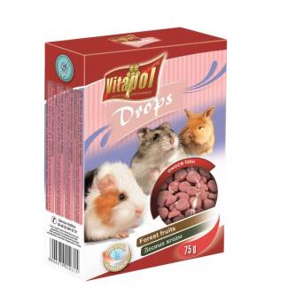 VITAPOL Dropsy dla gryz. owoce lasu VP-1031