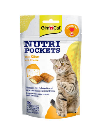 Gimcat kot nutri pock 60g ser+tauryna