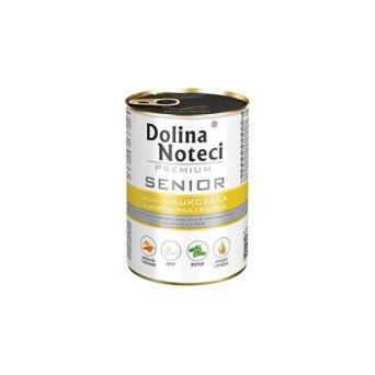 DOLINA NOTECI pies Senior kurczak z marchewką i bazylią 400g