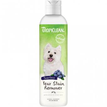 TROPICLEAN SPA Tear Stain Remover Facial Cleanser 236ml -łagodne mleczko usuwające przebarwienia pies/kot