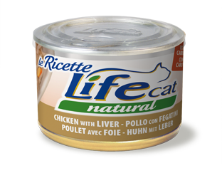 Lifecat 150g Le Ricette kurczak+wątróbka drobiowa