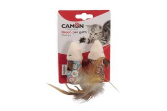 Camon cat toy myszka kwiaty dzwonek 