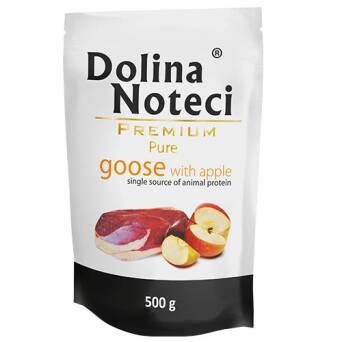 DOLINA NOTECI pies Pure Gęś z jabłkiem 500g
