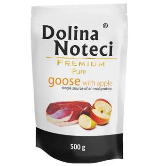 DOLINA NOTECI Pure Gęś z jabłkiem 500g