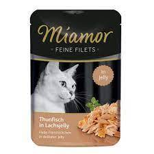 MIAMOR Feine filets 100g tuńczyk łosoś w galarecie