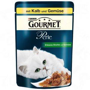 Gourmet Perle z cielęciną i warzywami 85g