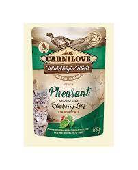 Carnilove cat sasz 85g pheasant&raspberry leaves 