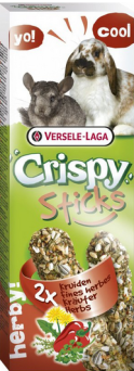 VERSELE-LAGA Crispy Sticks Rabbits-Chinchillas 110g - 2 kolby ziołowe dla królików i szynszyli