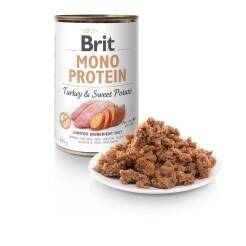 Brit kons.400g mono proteiny indyk/batat 