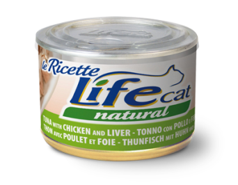Lifecat 150g Le Ricette tuńczyk+kura+wątroba