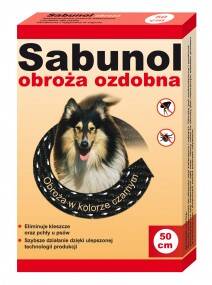 DR SEIDEL Sabunol obroża kot 35 cm czerwona