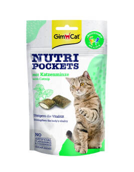 Gimcat kot nutri pock 60g miętka+multivit