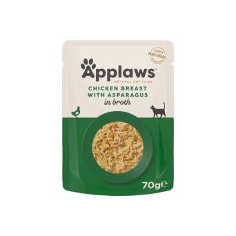 Applaws 70g sasz Pierś z Kurczaka ze szparagami 70g