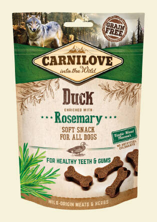 CARNILOVE Semi-Moist Snack Duck&Rosemary Dog 200g 
