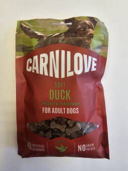 CARNILOVE Semi-Moist Snack Duck&Rosemary Dog 200g