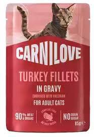Carnilove cat sasz 85g gravy turkey