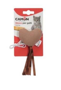 Camon cat toy serce z dzwonkiem