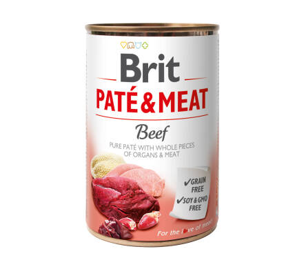 BRIT PATE & MEAT BEEF 400g