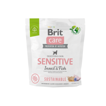 Brit Care dog sustainable sensitive insect fish 1kg