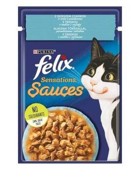 Felix 85g Sensations Ryba w sosie