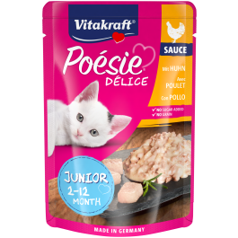 Vitakraft poesie delice junior kurczak 85g