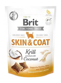 Brit pies Care snack 150g skin&coat krill 