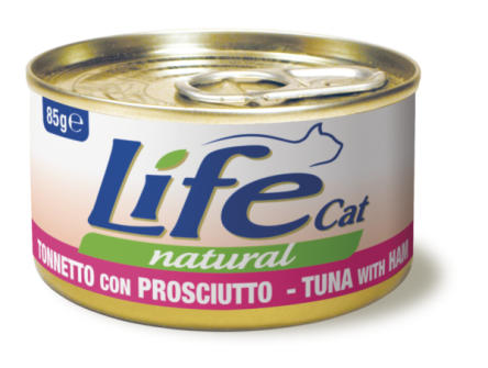 Lifecat 85g kons.tuńczyk-szynka