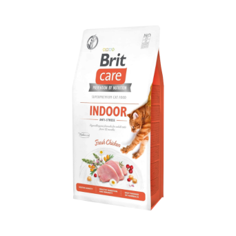 Brit kot Care 0,4kg GF Indoor Anty-stress