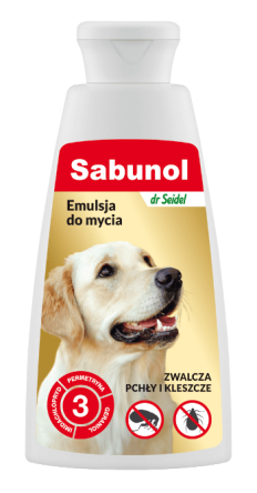 DR SEIDEL Sabunol emulsja przeciw pchłom 150ml