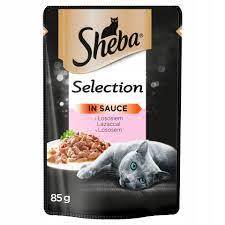 Sheba 85g sasz. Selection in Sause z łososiem 