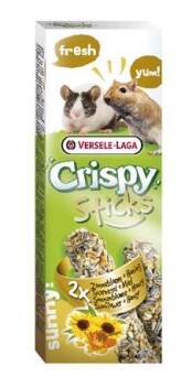 VERSELE-LAGA Crispy Sticks Gerbils-Mice 110g - 2 kolby słonecznikowo miodowe dla myszoskoczków i myszek