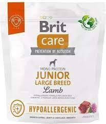 Brit Care dog hypoallergenic junior large lamb 1kg