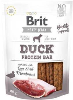 Brit pies Jerky 80g kaczka proteiny-baton z kaczk 