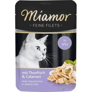 MIAMOR Feine filets 100g tuńczyk kalmary w galarecie