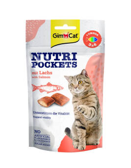 Gimcat kot nutri pock 60g omega 3 6 + łosoś
