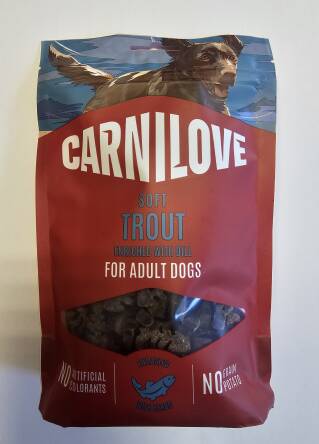 CARNILOVE Semi-Moist Snack Trout&Dill Dog 200gr 