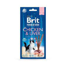 Brit kot PbN 15g sticks chicken&liver