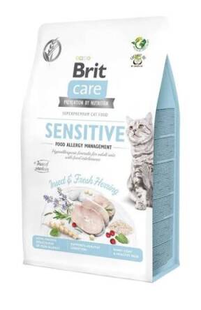 Brit kot Care 0,4kg GF Insect&Herring Sens