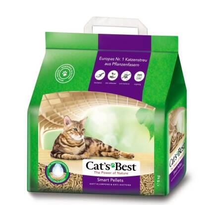 Ściółka Cat's Best  smart pellets żwirek naturalny 5kg/ 10l
