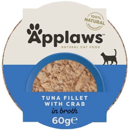Applaws 60gr miseczka tuńczyk z krabem