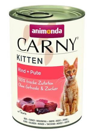 Animonda kot 400g CAR kitten wół indyk