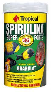 Tropical spirulina super forte 36%granulat 250ml