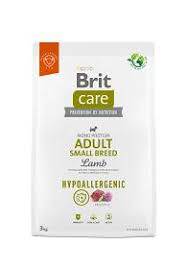 Brit Care dog hypoallergenic adult small lamb 3 kg
