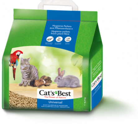 Ściółka Cat's Best universal niezbrylający żwirek uniwersalny 4kg/ 7l