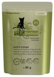 Catz 85g sasz. finefood 05 łosoś/drób