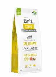 Brit care dog sustainable puppy chicken insec 12kg