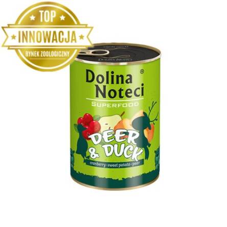 DOLINA NOTECI SuperFood 400g Jeleń / Kaczka