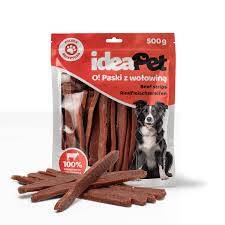 Przysmak IdeaPet 500g paski z wołowiną