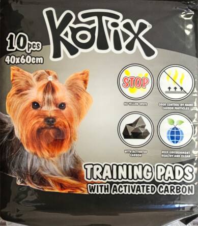 Pieluchy Kotix 40x60 z węglem op.10szt