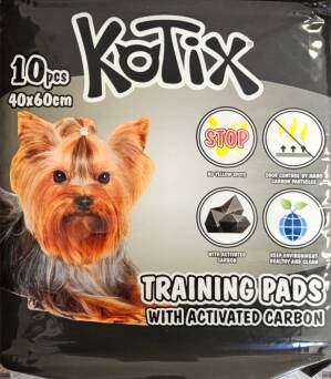 Pieluchy Kotix 40x60 z węglem op.10szt